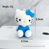 Cartoon KT Cat Keychain: Soft PVC Rubber Sanrio Bag Pendant DIY Accessory
