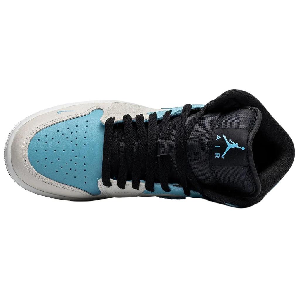 Air Jordan 1 Mid SE Summit White Black Blue Chill IM6567-121