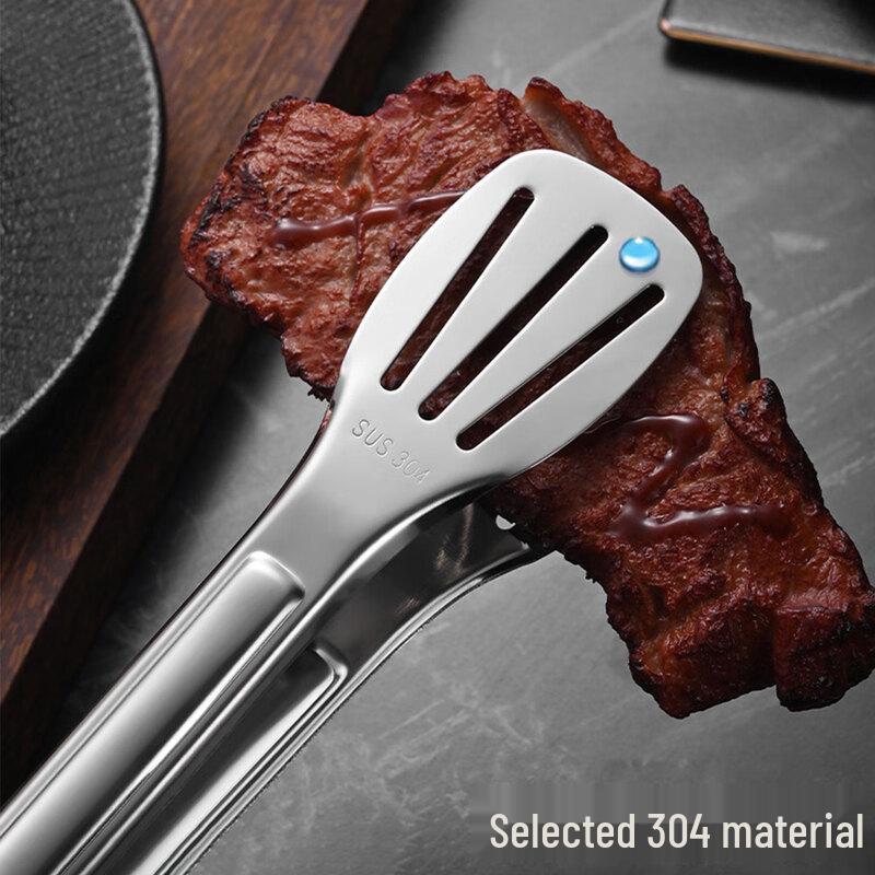 HPMILY 14-inch Stainless Steel Food Tongs