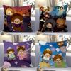 Cute M-monchhichis-s Cushion Cover Pillowcase Upholstery Sofa Throw Pillow Home Decor Pillowcas