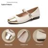 ZHR Women's AH335 French Style Mary Jane Flat Shoes