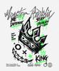 MONSTER REPUBLIC Crown Green T-Shirt White_9181