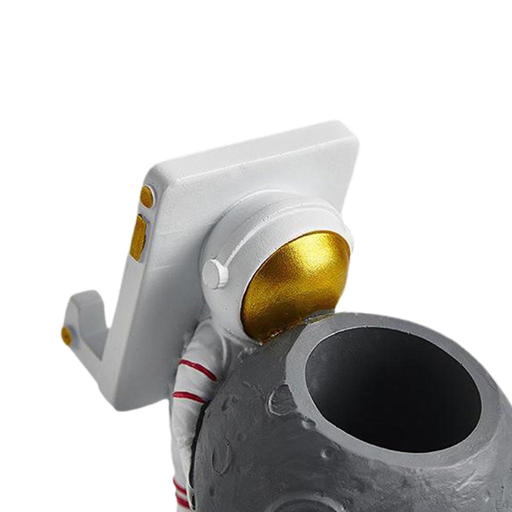 Pots, Astronaut Shaped Cartoon Container, Decoration er Desk Ornament