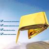 Emergency Thermal Poncho Blanket Lightweight Folding Water Resistant Windproof Sunshade Reusable First Aid Camping Mat Pad Cover
