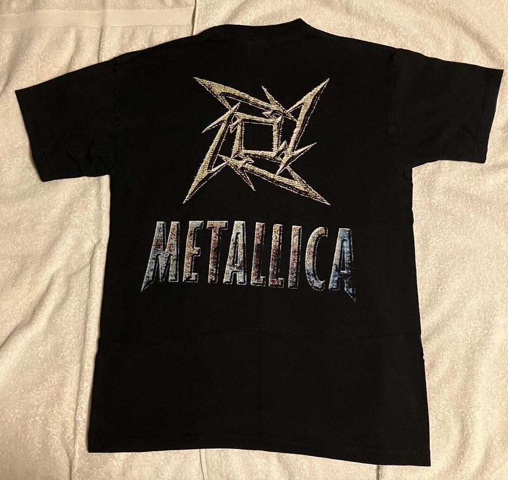 Винтажная футболка Metallica Load Звезда ниндзя Все размеры Унисекс XL
