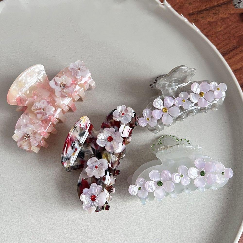 

3D Цветочные Заколки Акула Акриловая Шпилька Модный Держатель Для Хвоста