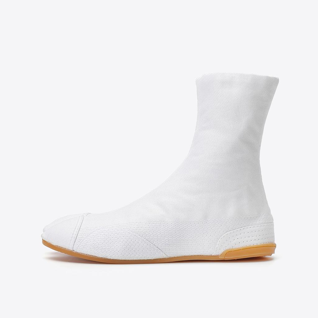 Margo Tabi Socken, Festival Tabi, Taiko Trommel Training, Luftgefüllte Einlegesohle, Stoßdämpfung, Kleiner Hase Typ, Kurashikiya, SAISUI7, Weiß, Größe 26,5 cm