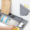 Silicone Faucet Drip Mat Fast Drying Sink Splash Guard Waterproof Countertop Protector Pad for Kitchen Bathroom Bar Easy Clean