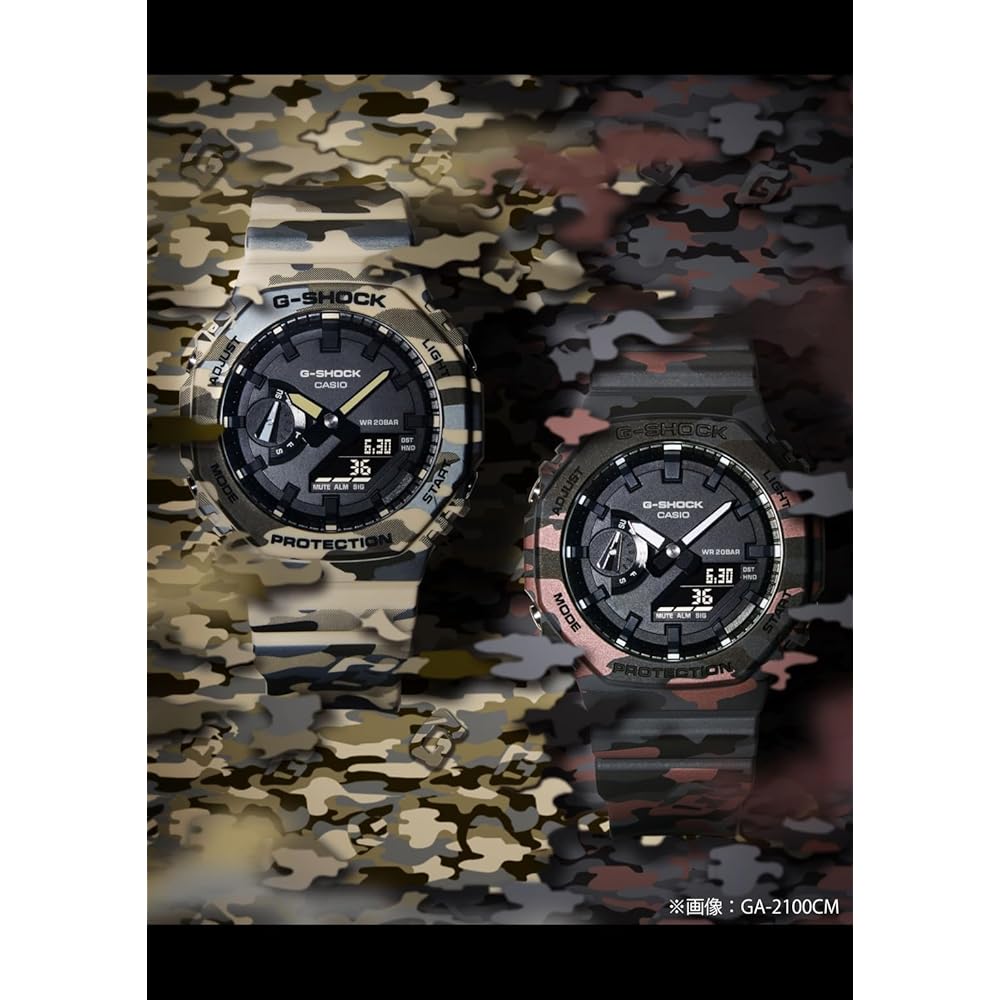 [Casio] G-Shock Watch (Domestic Genuine Product) GA-2100CMD-8AJF Men's Gray (Uses Environmentally Friendly Materials)