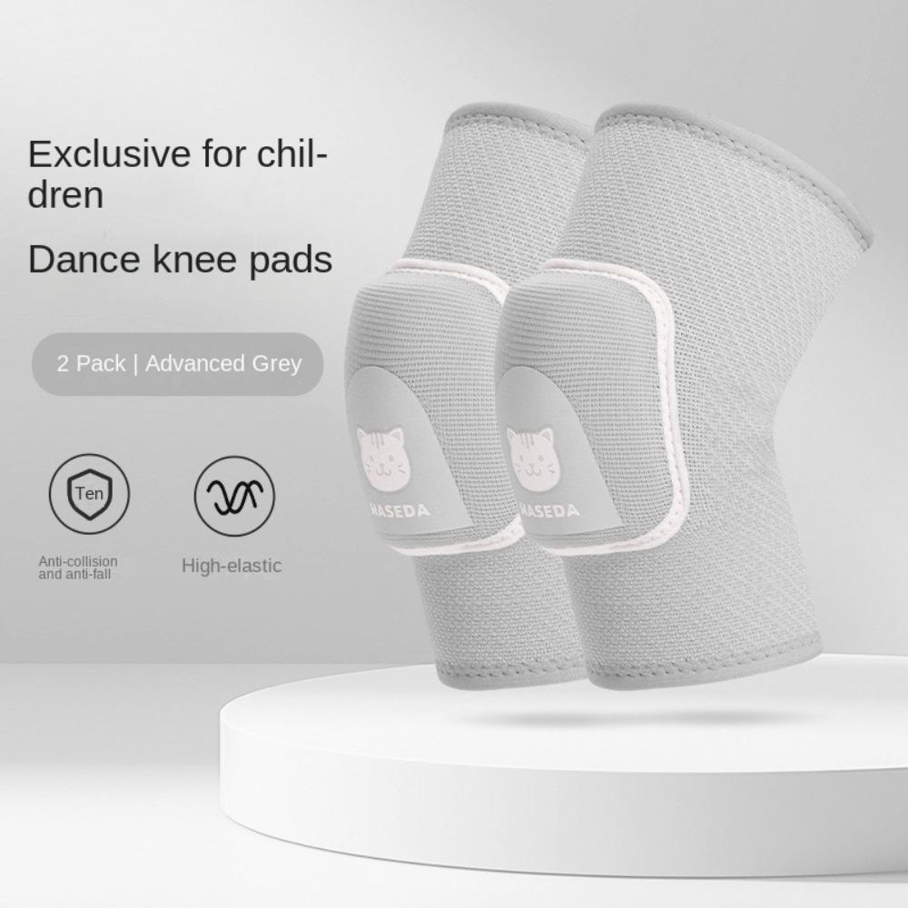 1Pair Breathable Kids Sports Knee Pads Knees Protective Knee Compression Sleeve Outdoor Sports