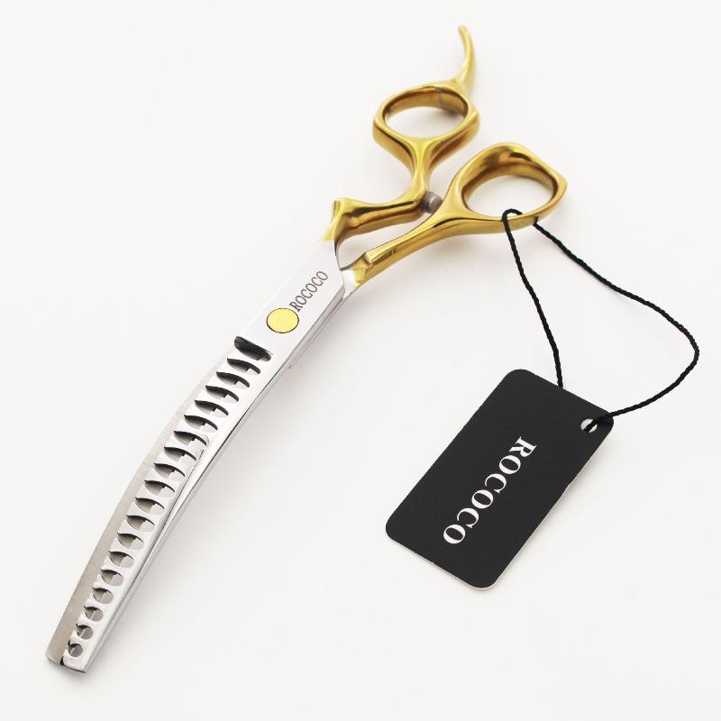 Golden Pet Curved Scissors Set Special Grooming Metal Tools for Dogs Pet Cleaning Supplies Beauty Combing Products Accessories