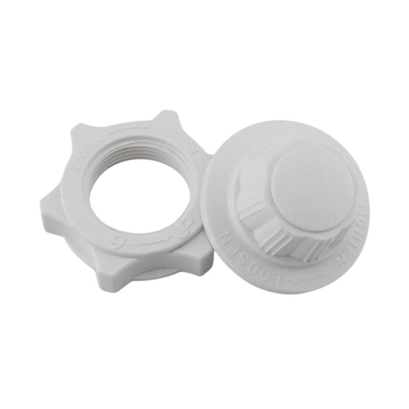 Electric Fan Nut Set Fixed Fan Mesh Cover Lock Screw Fixing Nut Corrosion Resistant Nut Abs Replacement Nut For Home Use white