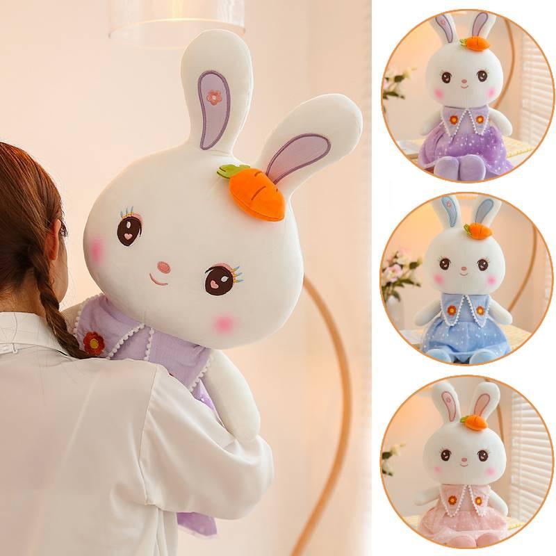 Cute Sweetheart Rabbit Plush Toy Stuffed Bunny Doll For Girls
