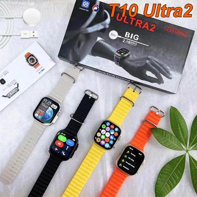 T10 Ultra 2 Smart Watch 49mm Men Women Bluetooth Call BT Music Games Blood Pressure Oxygen Wireless Charging Smartwatch PK I7 Pro Max