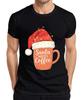 Santa Needs Coffee Santa Claus Coffee Christmas Gift Mens T-Shirt-