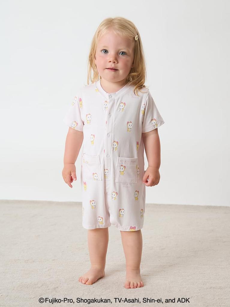 Gelato Pique Doraemon Baby Print Romper PBCO254412 PNK 80