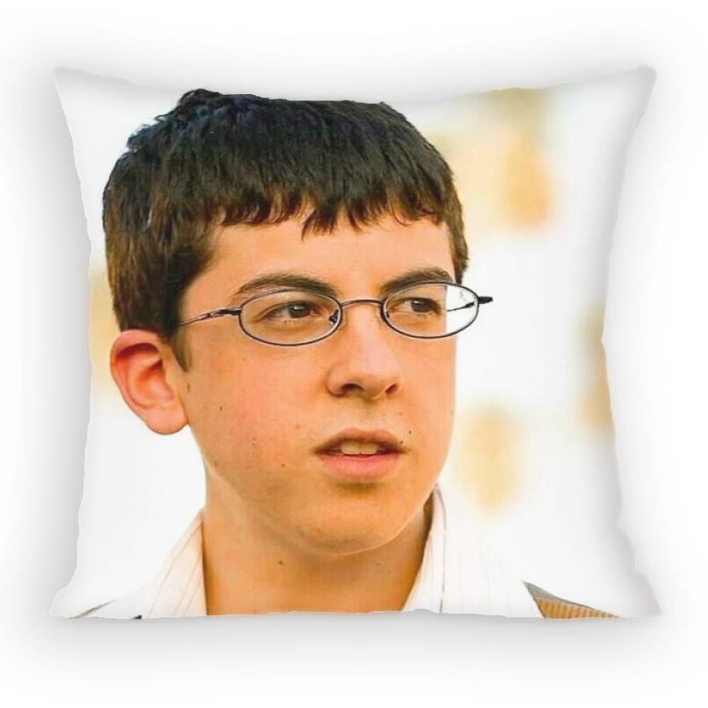 MMclovin Movie SSuperbad Pillow Case Antidustmite Pillowcase Invisible zipper silky short plush Sofa cushion cover