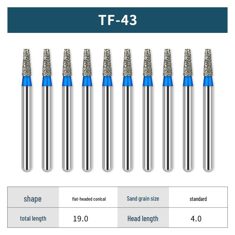 High-Speed Diamond Dental Burs for Polishing, Grinding, and Oral Care