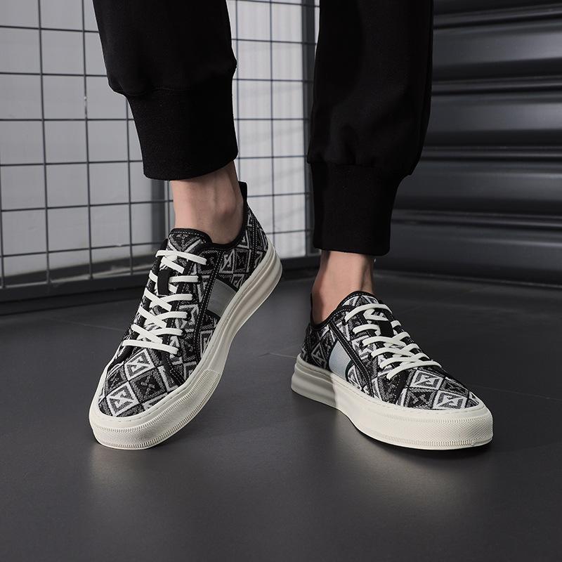 Summer Old Cloth Shoes, Beijing Sail, Breathable Camouflage, Knitted Comfortable Driving Shoes