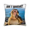 Thinking Monkey Meme  Pillowcases Accessories Soft Cushion Cover Gift  Throw Pillow Case Cover Bedroom Multiple Sizes