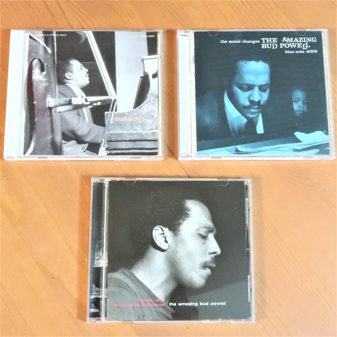 

[USED] Sale! Bud Powell 3 CDs (Jazz Piano, Rollins, Russell, Roach)