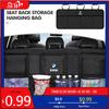 BAAS1 For Car Seat Back Trunk Rear Seat Hanging Multi-Pocket Storage Bag For BMW X3 X5 M5 M3 E46 E90 E60 F10 E39 F30 E36 G30 E87