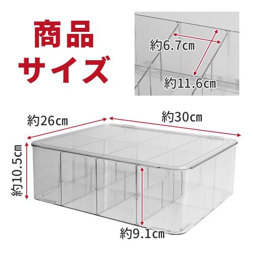 Large Capacity Storage Case for Trading Cards with Lid for Easy Viewing and Stain Prevention, Clear