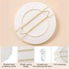 J1UL1N 20 Pcs Plate Hangers 4-12 Inch W/ Nails & Rubber Protectors