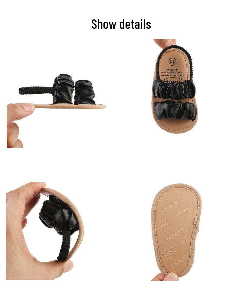 Sandali da Spiaggia Morbidi per Bambine Estate 2025 - Scarpe da Esterno Pigre a Fascia Singola per Bambini