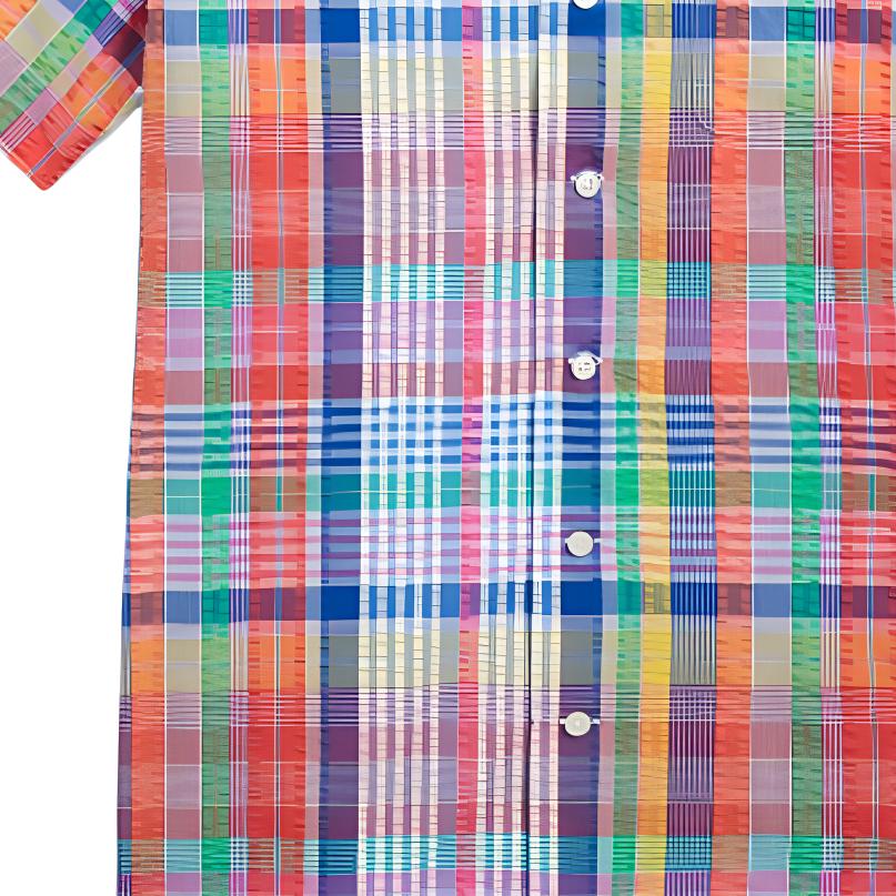 Polo Ralph Lauren SS23 Plaid Pony Embroidered Short Sleeve Shirt Men Shirts Multicolor MNPOWOV1N820627-999