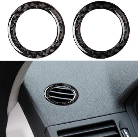 NVCNX Carbon Fiber Compatible with Mercedes-Benz C-Class W204 C250 C300 C350 C63 AMG 2008 2009 2010 2011 2012 2013 2014 Sedan Accessories Door Panel