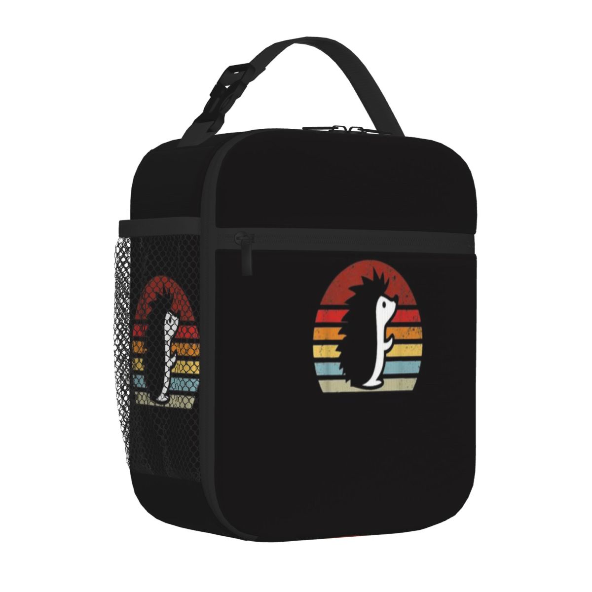Bestselling Hedgehog Dad Mom Tropical Durable Lunch Bag Camping Meal Adult Lunch Bag One Size