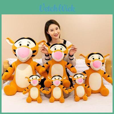 Soft And Fluffy Jumping Tiger Plush Stuffed Animal Ideal For Kids And Charming Home Decor