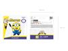 Foil Balloon Minion Mel Yellow Blue 72X64Cm