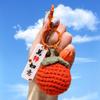 Hangli Cute Wool Persimmon Keychain Pendant