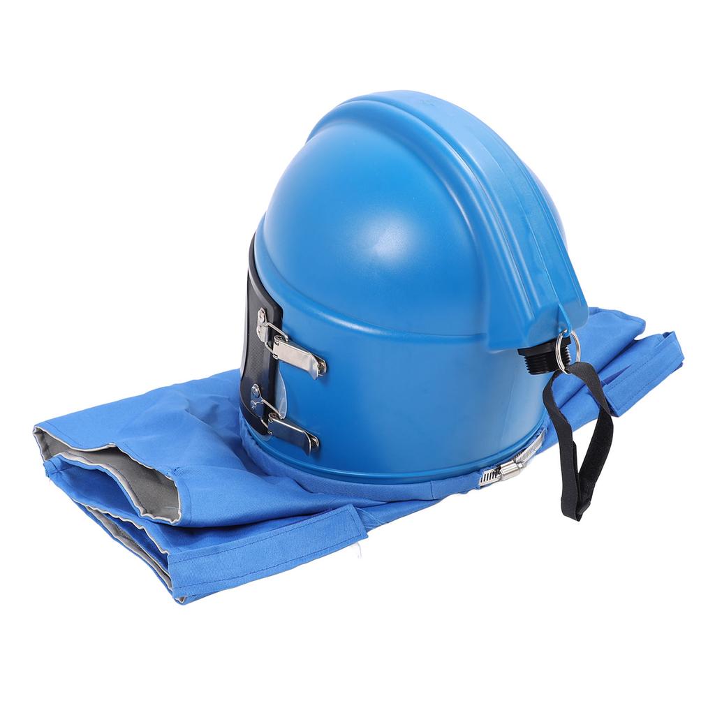 Air Feed Sandblast Helmet Sandblasting Helmet with Air Supply Sandblaster Air Supplied Safety Sandblast Hood Protector