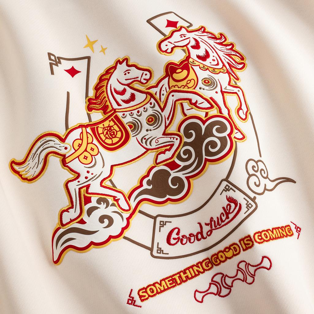 Anta Good Things Happen Mens Hooded Sweatshirt Spring 2026 Men Tops Milk-Salt-White 152618731-4