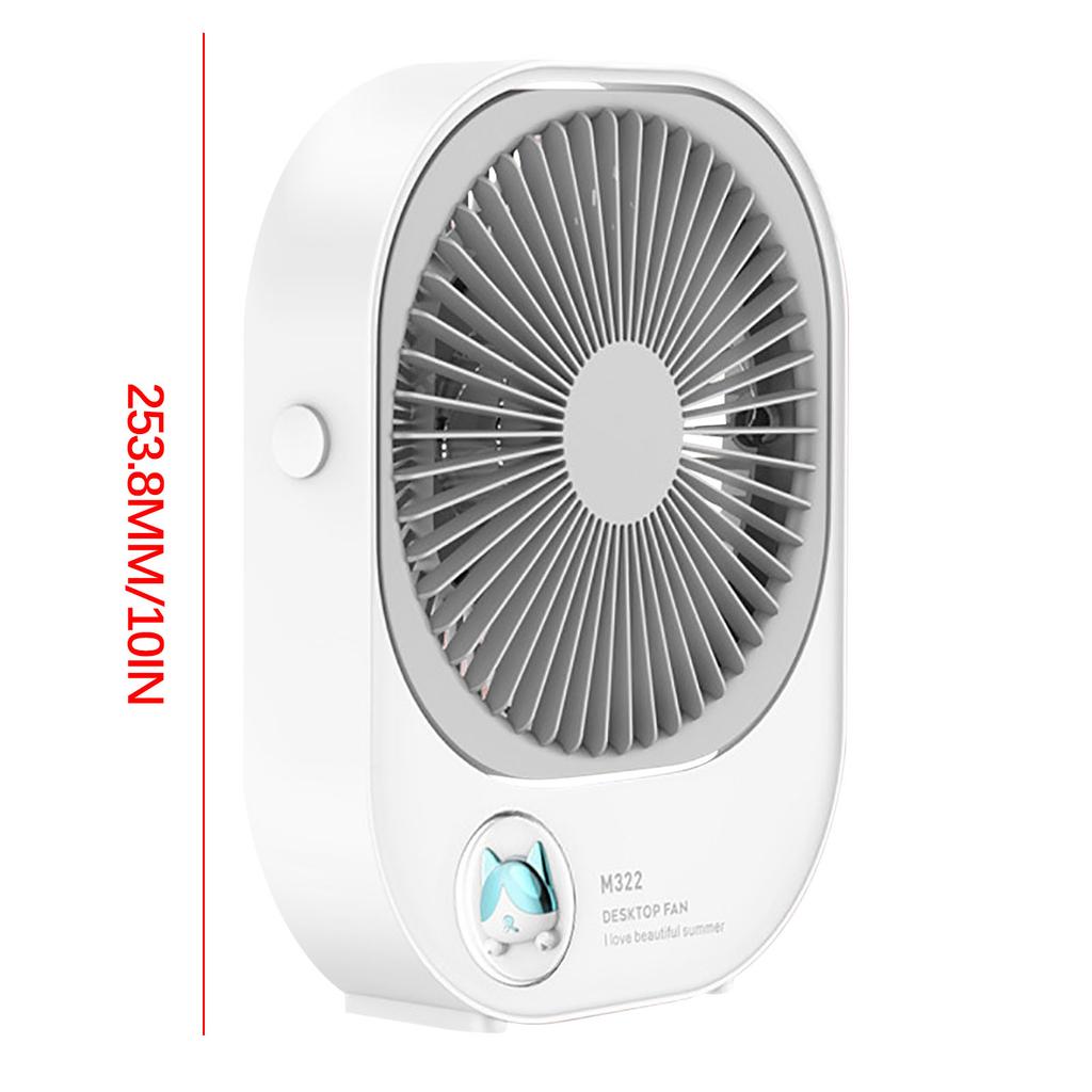 Creative Mini Fan Home Silent Portable Desktop Fan 6 Inch USB Mini Fan