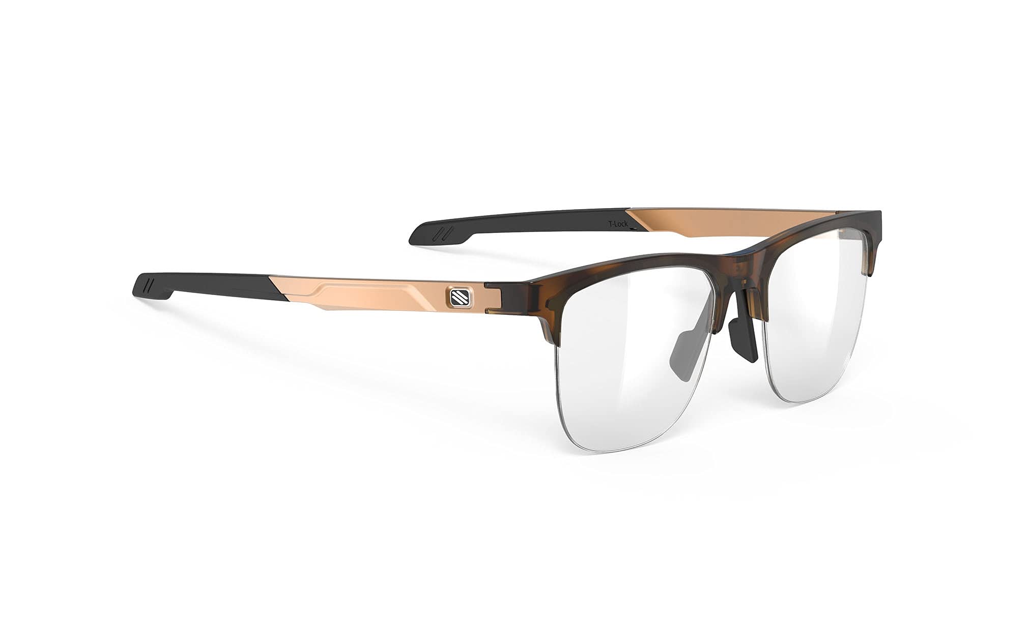 

Солнцезащитные очки Rudy Project Incus XL Shape B Полуободковые Деми-черепаховые, (52x45мм)