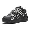 Anta AOJIE Anti-Slip Wear-Resistant Low-Top Skateboard Shoes Women's Black Sneakers 122348070-1