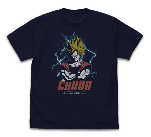 Dragon Ball Strongest Warrior Goku TShirt Navy Japan Limited New M