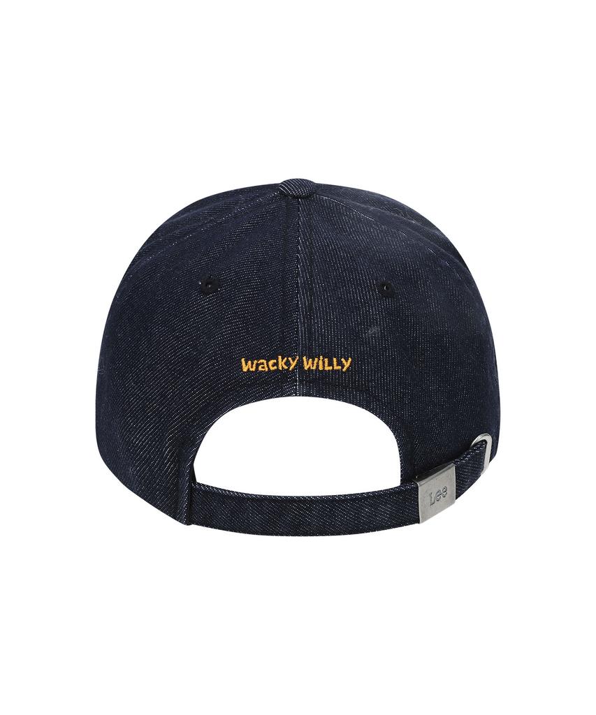 WACKY WILLY [Wacky Willy X Lee] Denim Graphic Ball Cap Dark Indigo