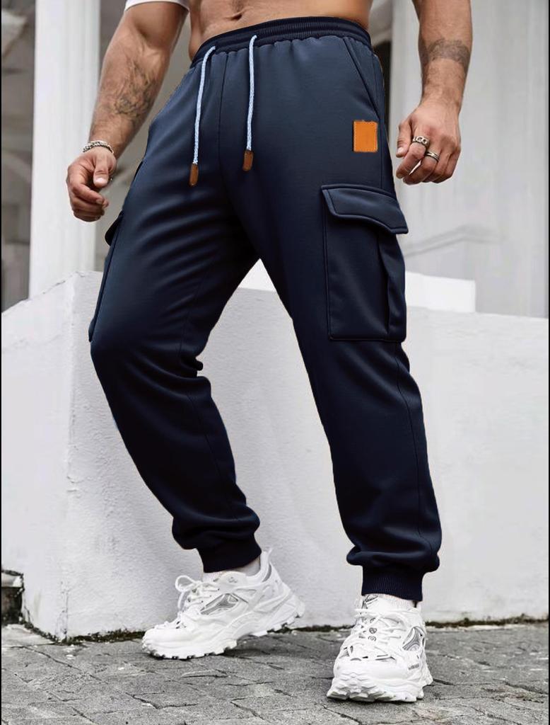 Men's Autumn-Winter Sports Casual Cargo Sweatpants