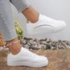 Zapatillas de piel impermeables para mujer: Zapatos casuales antideslizantes de suela blanda para primavera y otoño de 2025