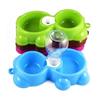 New Practical High Quality Dual Port Dog Utensils Bowl Cat Drinking Fountain Food Dish Pet Automatic Water Dispenser Feeder