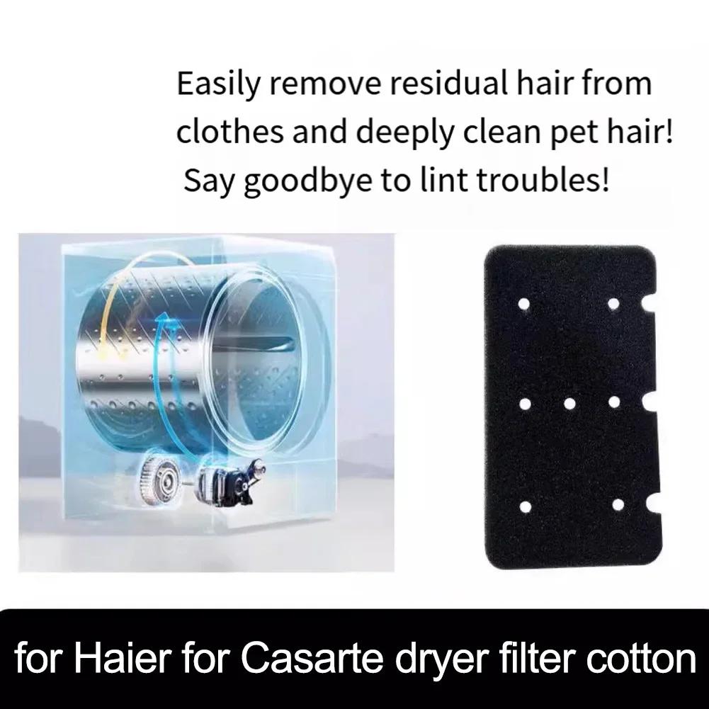 10 Schwammfilter für Casarte und für Haier Wärmepumpentrockner Filterwatte Ersatz für verbesserte Trocknerleistung