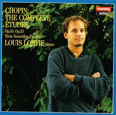 CD FRÉDÉRIC CHOPIN - LOUIS LORTIE - The Complete Etudes – Op.10, Op.25, CHAN8482 Chandos Japan ObiClassical Used