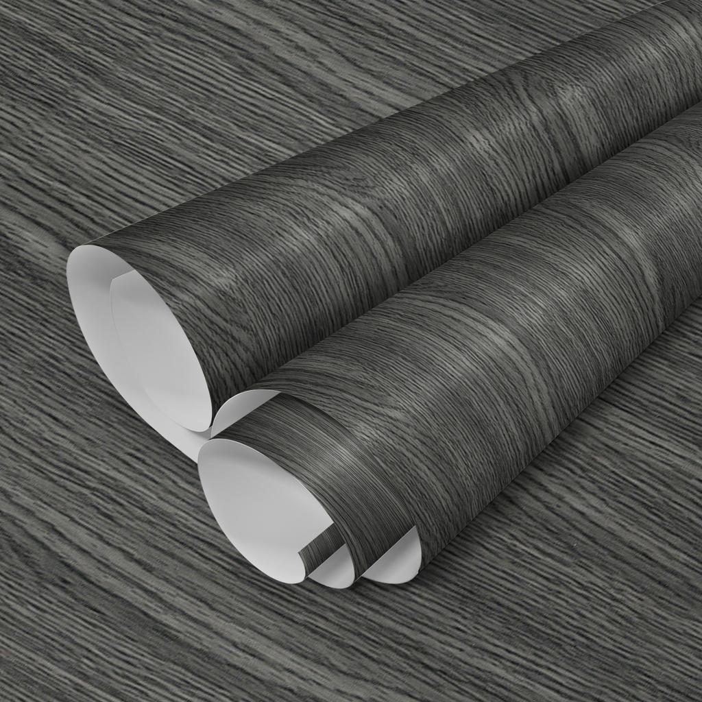 Embossed Wood Grain Home Modification Refurbished Wallpaper Desktop Cabinet Waterproof Scratch-Proof Self-Adhesive European Wall Sticker Wallpaper