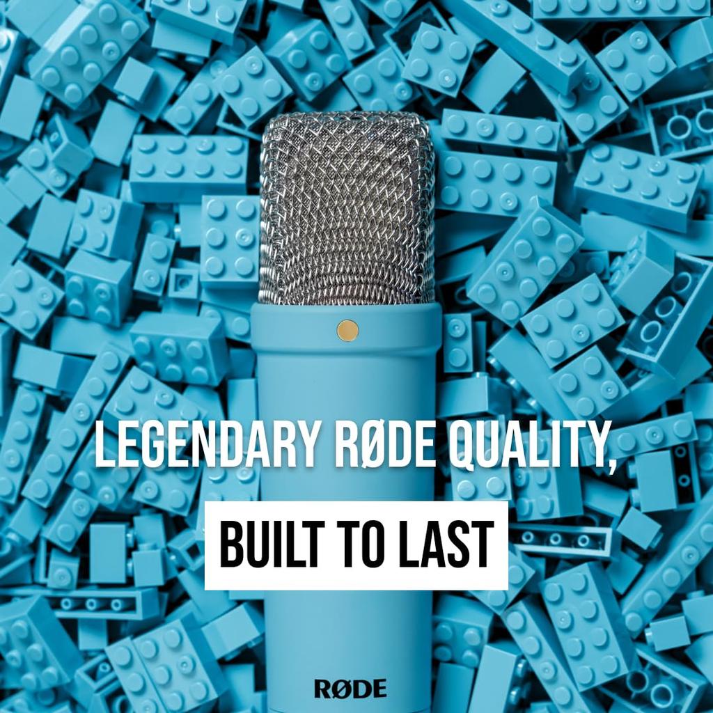 RODE Microphones NT1 Signature Series Studio Condenser Microphone, Blue