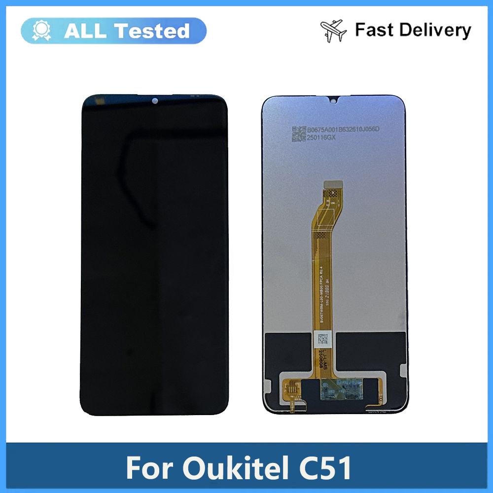 

LCD Screen and Digitizer Full Assembly For Oukitel C51